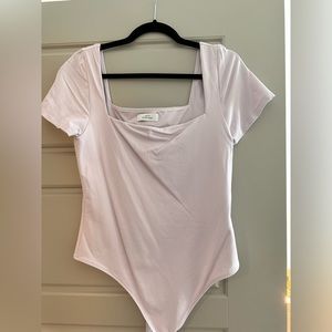 Aritzia Contour Bodysuit - Light Pink